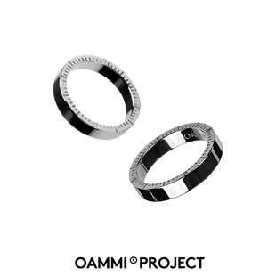 男女 OAMMI原创设计瞄准器刻度戒指潮牌嘻哈街舞蹦迪简约个性
