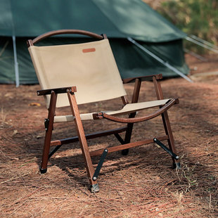 BLACKDEER黑鹿户外克米特折叠实木椅便携野营椅休闲钓鱼露营椅子