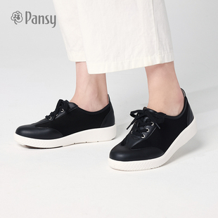 Pansy日本鞋 软底健步妈妈鞋 休闲透气轻便低帮单鞋 4059 子女新款