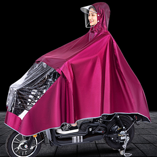 全身防暴雨雨披 专用单双人骑行长款 雨衣电动摩托电瓶车男女款