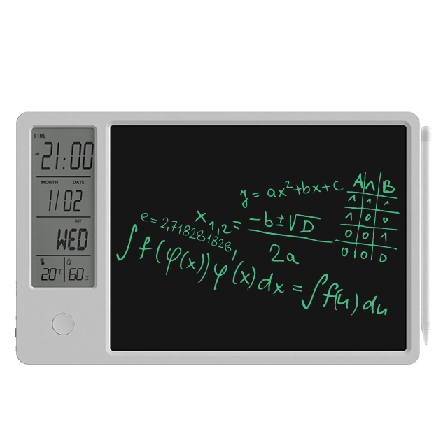 带日历电子手写板可充电液晶手写板家用商务儿童学习小黑板记事板