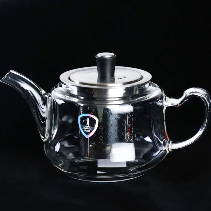 泰和盛玻璃茶壶耐高温泡茶壶不锈钢过滤茶具玻璃花茶加厚耐热水壶