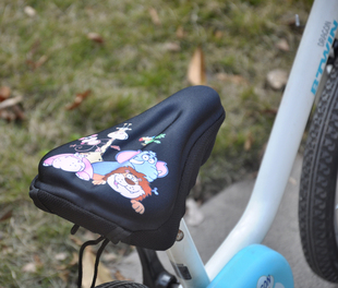 迪卡侬自行车硅胶坐垫套柔软弹力佳缓解骑行痛感车座套