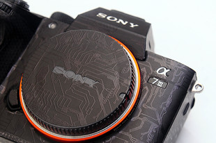 索尼A7M3A7R3A机身全包保护碳纤维迷彩SONY相机贴纸贴皮纹3M贴膜