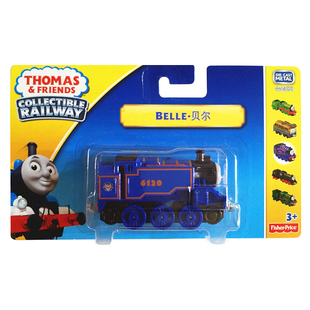 3岁儿童玩具男孩成品 朋友们中型合金小火车头贝尔2 托马斯和他