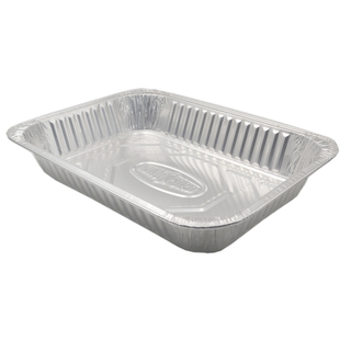 大容量烤鱼打包盒可加热一次性加厚长方形烤盘带盖铝箔锡纸盒商用