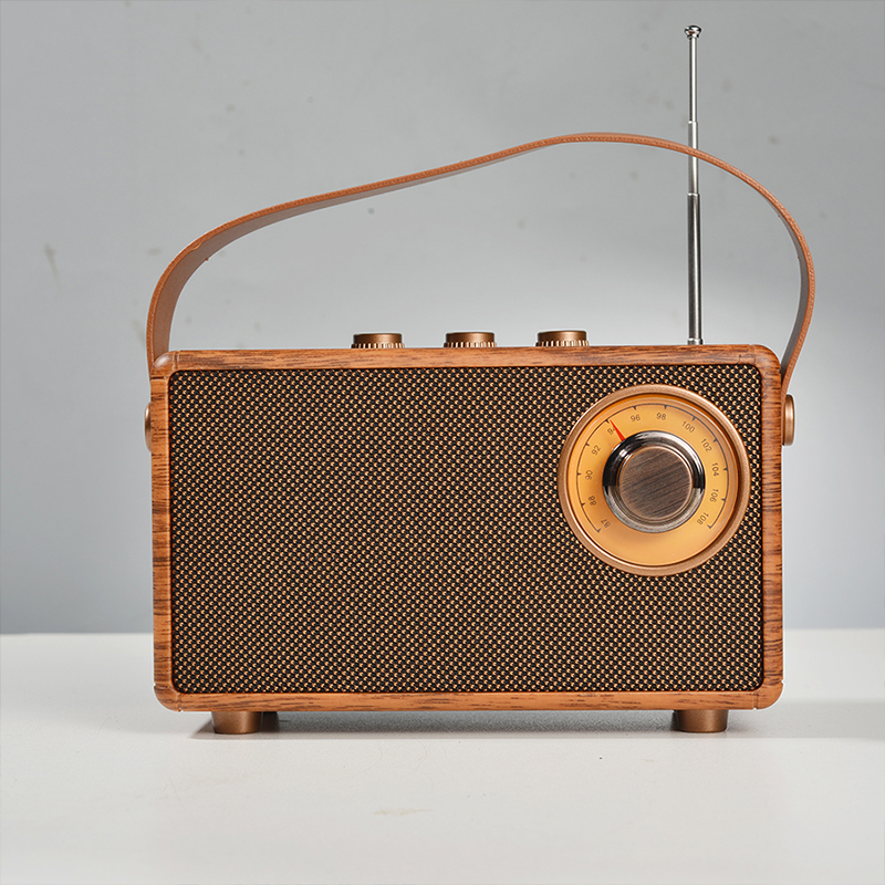AS23便携收音机复古无线蓝牙小音箱迷你手提小音响 Apollo Music