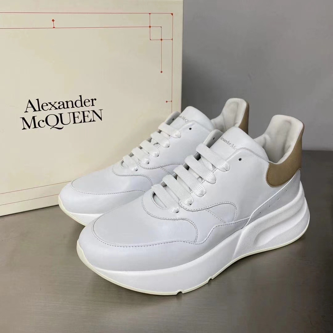 系带运动休闲鞋 Alexander 575425W 2021春夏正品 McQueen 代购 男士