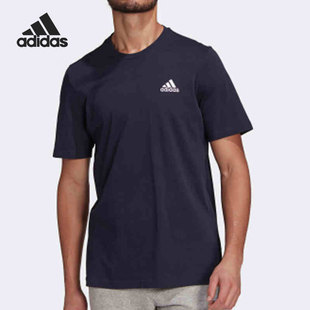 新款 男子夏季 健身透气运动短袖 Adidas T恤 阿迪达斯正品 GK9649