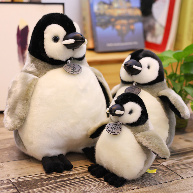 小企鹅公仔可爱毛绒玩具仿真迷你儿童玩偶布娃娃生日礼物送女孩萌