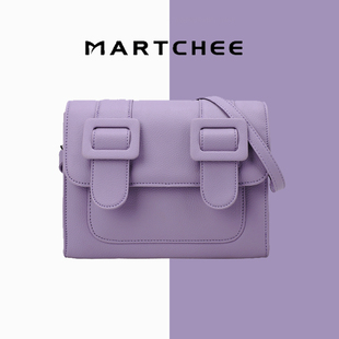 martchee剑桥包紫色马卡龙质感小包包女小众高级感斜挎包2023可爱