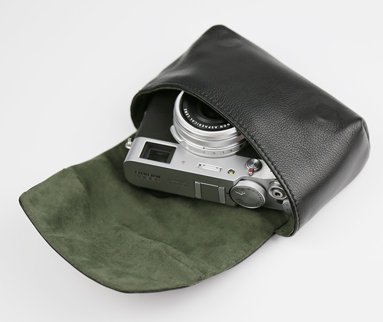 100VI相机包松下LX100M2真皮套徕卡LUX7收纳布袋便携保护套 富士X