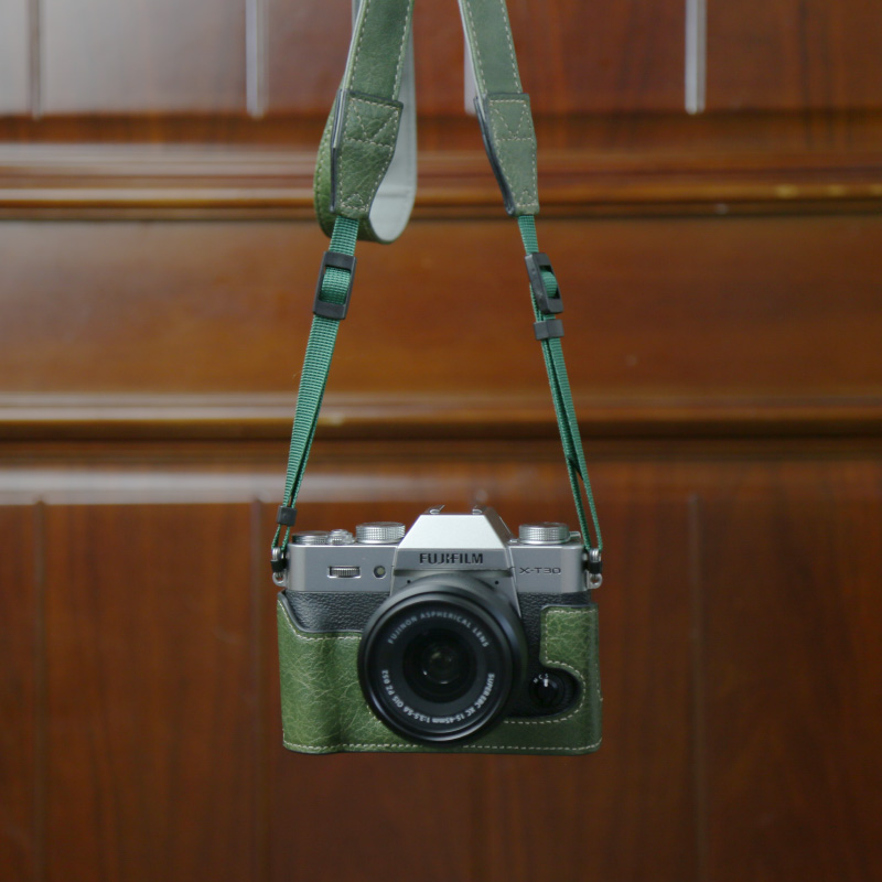 10xt30二代XT5相机包保护壳半套复古 富士微单底座皮套适用于XS20