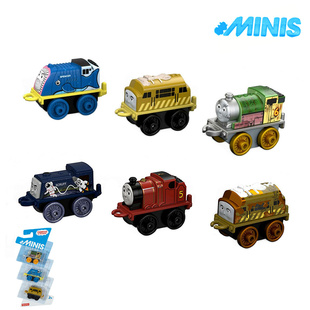 托马斯和他 朋友们之迷你小火车三辆装 儿童玩具男孩轨道车套装