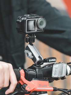 3运动相机配件摩托自行车骑行固定支架 适用于GoPro11大疆Action2
