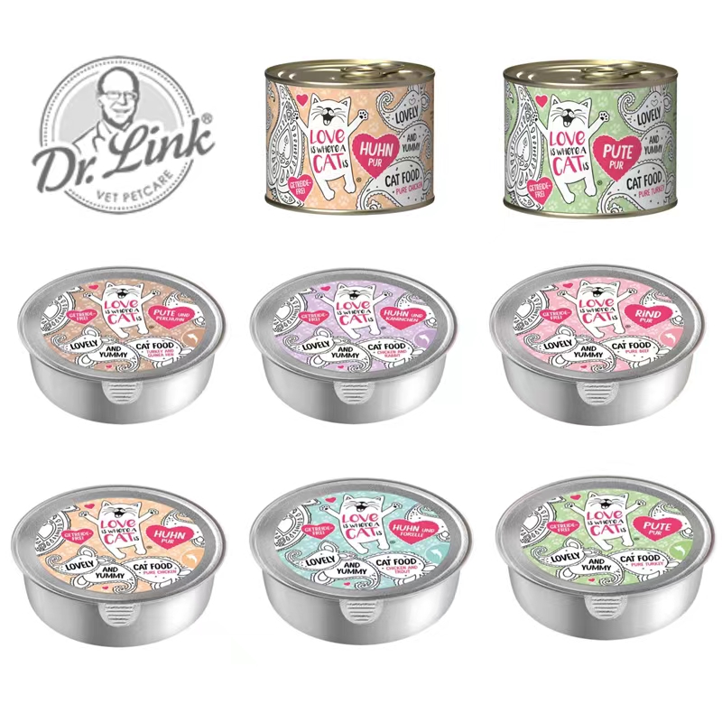 德国Dr.Link林克医生Love系列猫主食餐盒成幼猫主食餐盒罐头湿粮