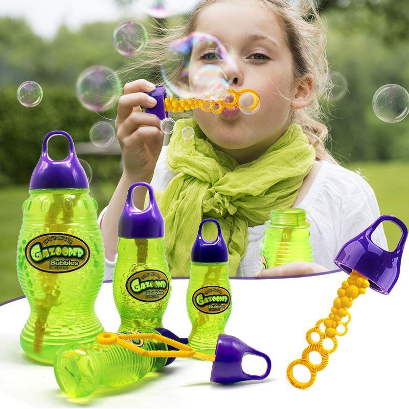 液安全无毒泡泡水 美国gazillion吹泡泡玩具儿童户外彩虹泡泡补充