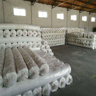 棉毛毡水泥工程防渗 白色土工布公路养护毯养殖大棚保温被透水保湿