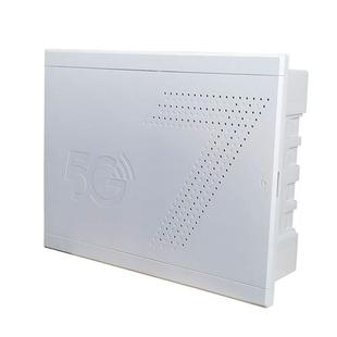 300无线路由器布线箱塑胶盒 全塑料家用弱电箱多媒体信息箱400