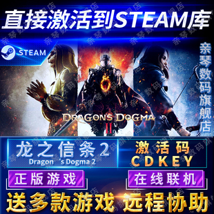 Steam正版 Dogma CDKEY国区全球区Dragons 2游戏PC 龙之信条2激活码