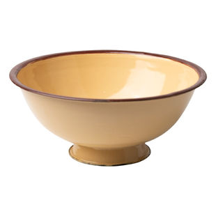 市井锅串串 搪瓷碗盘杯洋瓷高脚碗饭碗餐具套装 定制5个怀旧碗老式