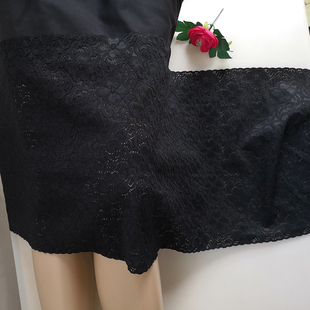 宽30厘米加长裙下摆裙边加宽蕾丝花边辅料厚实黑色蕾丝边布料面料