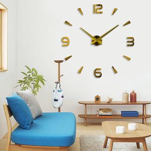 新款 孔挂钟钟表家用客厅现代简约装 数字创意大挂表 饰时钟静音个性