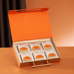 2023中秋月饼盒包装 盒礼品盒手提6粒8粒国潮冰皮莲蓉月饼空盒硬盒