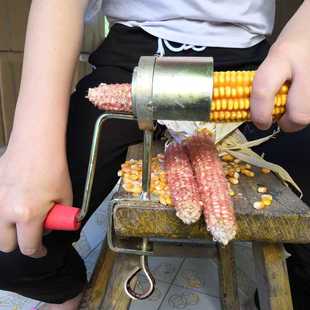 高档剥玉米神器家用手摇玉米脱粒机玉米工具剥粒神器剥干玉米去粒