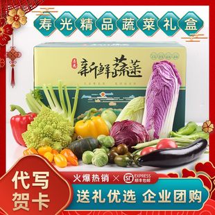 全家蔬菜套餐整箱顺丰 精品蔬菜当季 寿光套菜礼盒新鲜蔬菜组合拼装