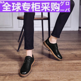 男士 小 日本新款 男韩版 香港2022新款 秋季 潮流英伦商务休闲男鞋 皮鞋
