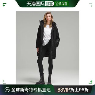 香港直邮潮奢 Warrior 雪白色大衣 Lululemon 女士 LW4BU1S