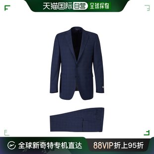 1922093BF02565 男士 格纹西装 套装 康钠丽 香港直邮Canali
