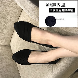 女款 老北京黑色布鞋 黑布鞋 女新款 上班鞋 工作鞋 不累脚女士软底单鞋