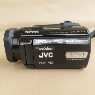 闪存DV机高清3CCD摄影机 HD6AC数码 摄像机硬盘式 杰伟士 JVC