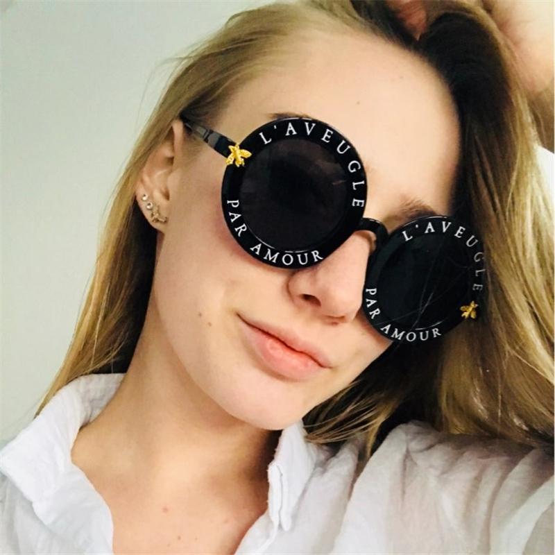 Brand Desi 极速Rilixes Round Newest Women Sunglasses Fashion