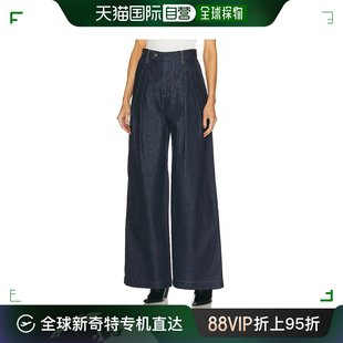 PF23WDF029 女士 阔腿双褶裥裤 子 AMIRI 香港直邮潮奢