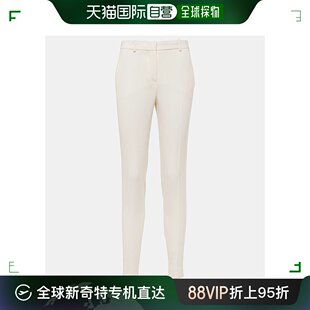 女士 香港直邮潮奢 001180 高腰羊毛修身 Versace 长裤 范思哲