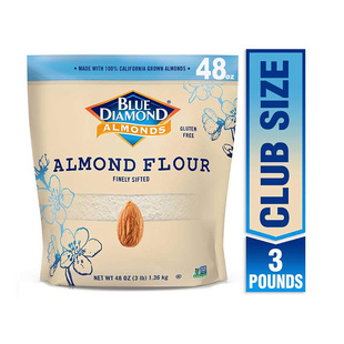 美国直邮Blue Diamond Almonds杏仁面粉KETO低碳生酮无麸质1.36kg