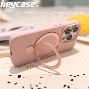 heycase 高级实用 液态硅胶支点壳磁吸手机壳适用iPhone15promax141312