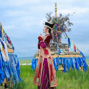 满洲里起止巴尔虎蒙古部落民俗园马之舞 6人小团 呼伦贝尔一日游4