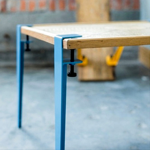 桌架 桌腿支架折叠桌脚架简约桌子支架餐桌脚架北欧风组装 DIY时尚