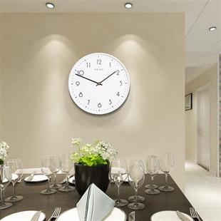 薄极简钟表 饰 客厅表挂墙创意时钟家用艺术个性 挂钟 简约石英钟装