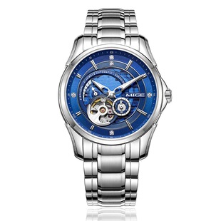 情侣手表商务 情侣表品牌机械手表对表一男一女机械表瑞士新款