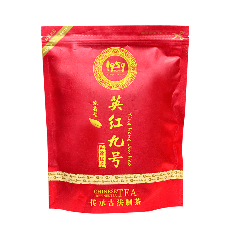 包邮 广东中国英德英红九号高山红茶浓香金芽耐泡味浓250g