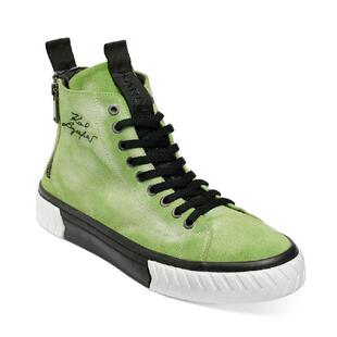 高帮帆布鞋 Karl 13463605 浅绿色时尚 Lagerfeld男款 真皮正品 单鞋