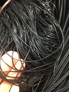 黑白实心玻璃丝绳柔软有伸缩性白色透明线弹力丝塑料丝水晶玻璃绳
