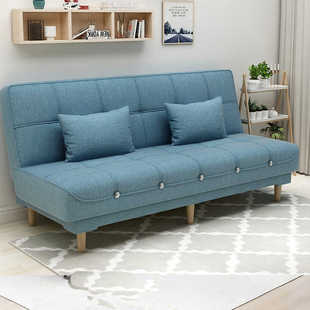 沙发床两用简易可折叠多功能三人免洗客厅租房小户型布艺懒人沙发