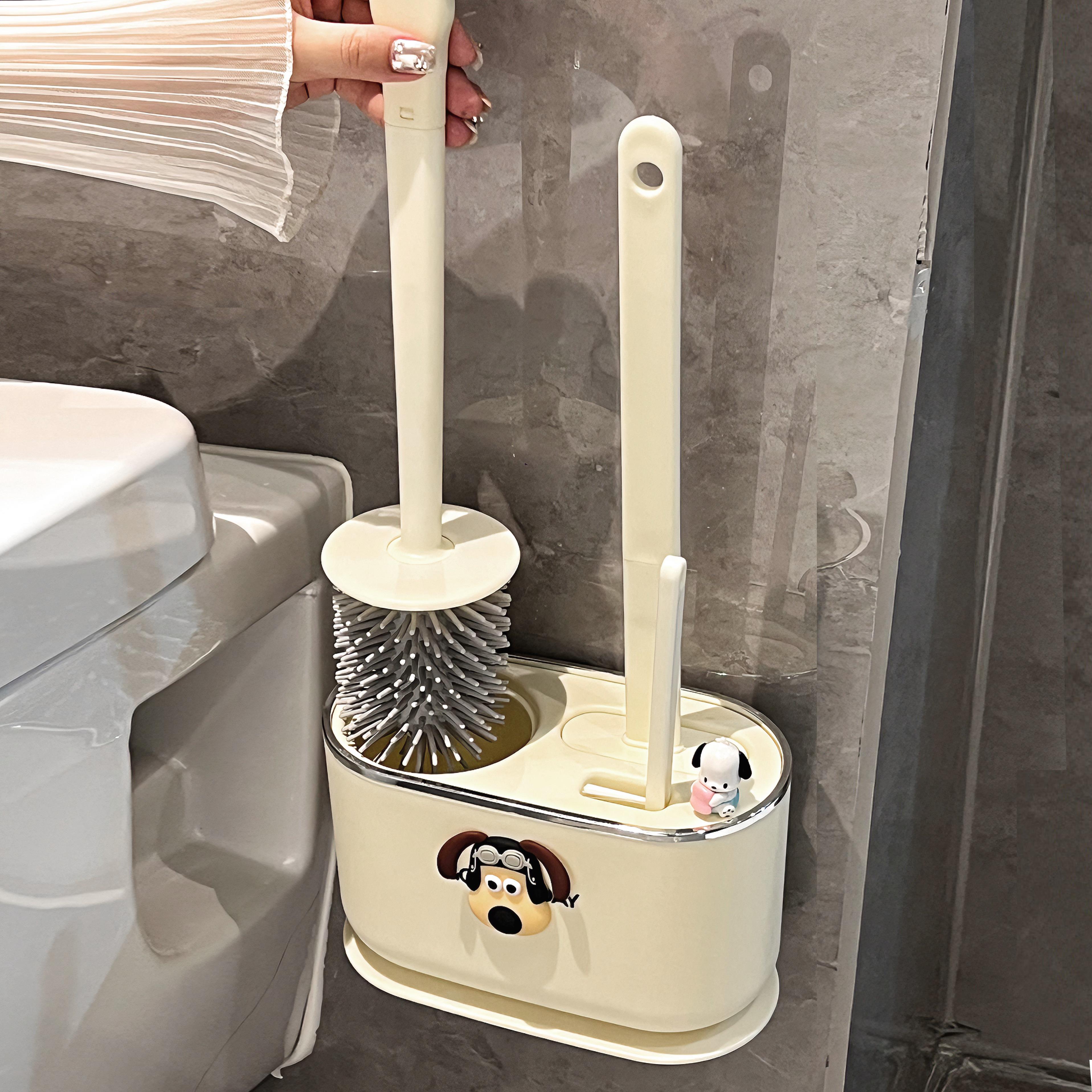 浴室厕所洁厕神器 清洁刷子壁挂式 马桶刷家用无死角卫生间2024新款
