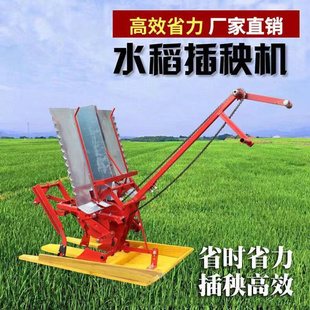 两行插禾机小型插秧机种植机农用耕种机械 水稻新式 插秧机手摇式